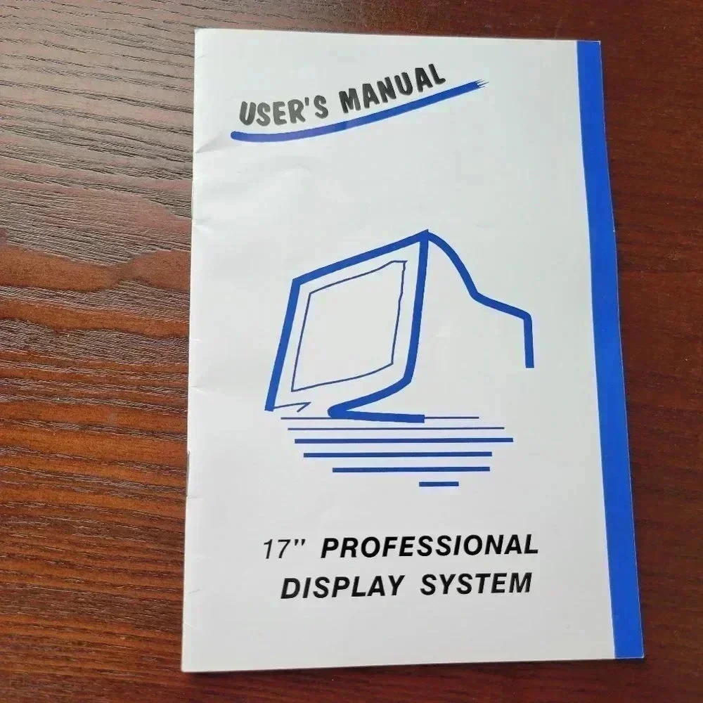 Digital AutoScan Color Monitor User's Manual